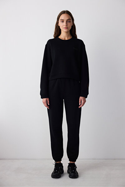 Penti سويت شيرت مارسيو - أكمام سوداء مفصلة، مجموعة Saude