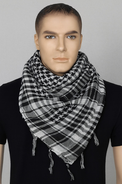 moda nokta Puşi̇ Palestinian Keffiyeh Square Keffiyeh Palestinian Pusheen, Un...