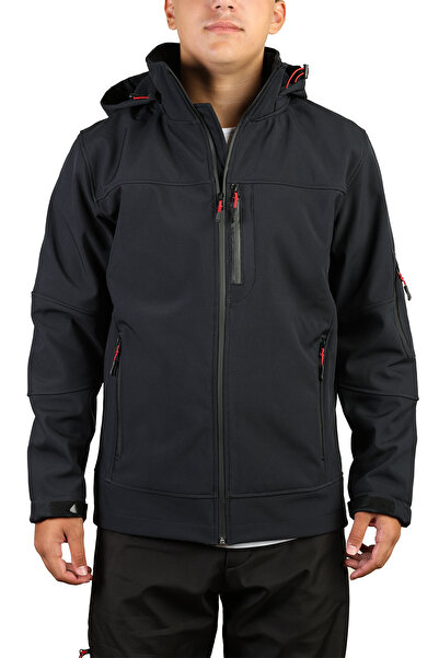 REYNARD Kapüşonlu Shoftshell Mont