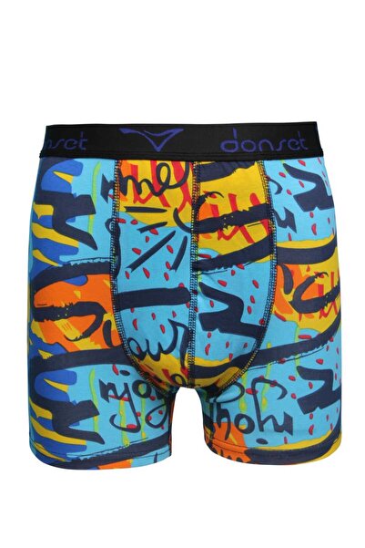 donset Erkek Desenli Boxer - 9'lu Özel PAKET