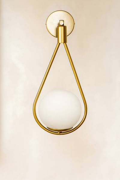 VENON AYDINLATMA KENT APLİK CAMLI ESKİTME (GLOP BEYAZ CAM) Duvar Lambası Mode...