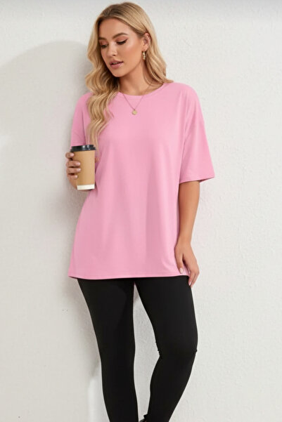 UNCİA OUTDOORS Tricou de bază oversize din bumbac, unisex