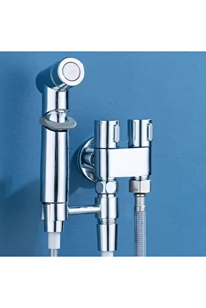 OEM Set dus pentru igiena interna/curatare WC, furtun extensibil 1,2 m