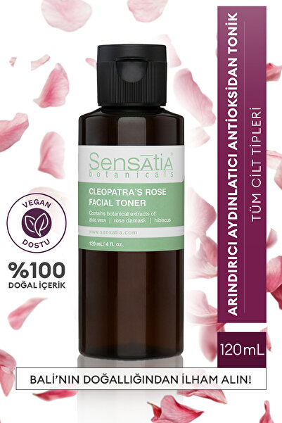 Sensatia Botanicals Aydınlatıcı Sıkılaştırıcı Alkolsüz Doğal Tonik - Cilt Ton...