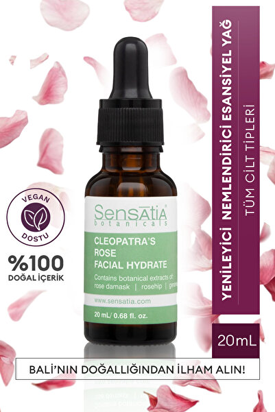 Sensatia Botanicals Tüm Ciltler için Doğal Yüz Nemlendirici - Yenileyici Parl...