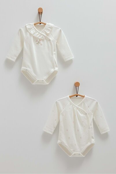 Caramell Cute Rabbit Anvelop Long Sleeve Double Body Ecru