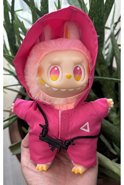 Plankton Tasarım Squid Game Labubu Kıyafeti ve Aksesuar (Bebek dahil değildir)