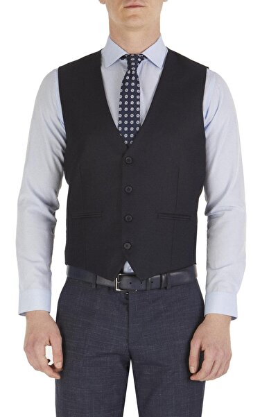 Efor Y 102 Slim Fit Klasik Lacivert Yelek