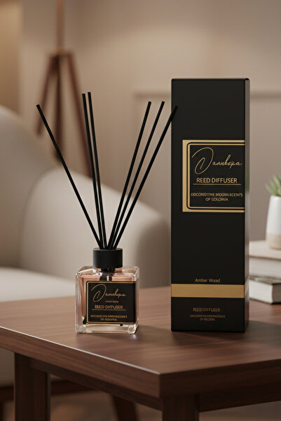 Golonya Danuhepa Çubuklu Oda Kokusu Amber Wood | Odunsu ve Kalıcı Koku 120 ml
