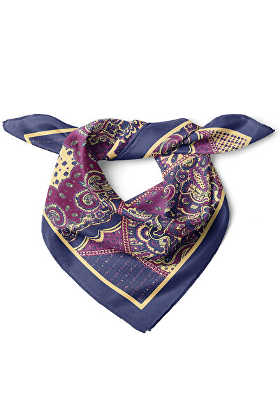 nehir eşarp Patchwork Şal Desen Fular Bandana 50x50 Cm
