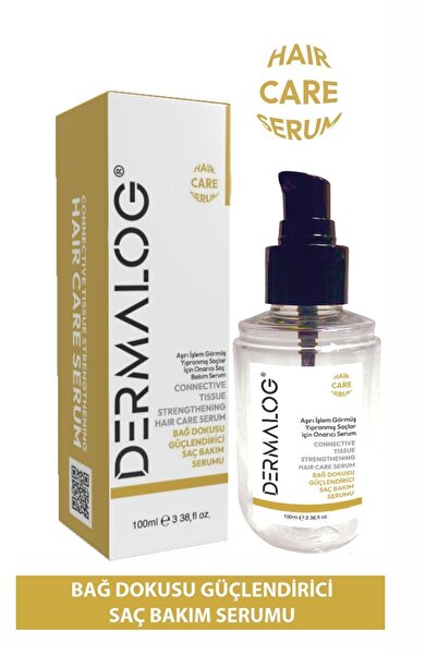 DERMALOG Yanmış Yıpranmış Saçlar Için Pürüzsüzleştirici & Onarıcı Bağ Dokusu Güçlendirici Keratin Serumu