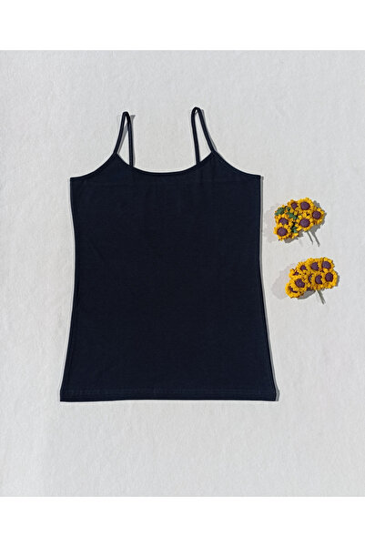 siyalife Γυναικείο εσώρουχο με λουράκι Lycra μαλακής υφής μαύρο