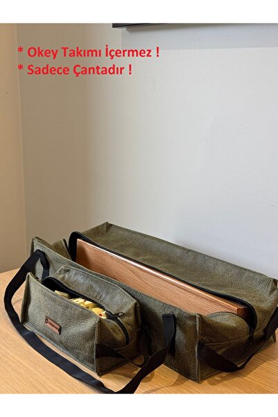 Mady Aksesuar حقيبة فريق أوكاي باللون الأخضر الداكن، لا تحتوي على فريق أوكاي!