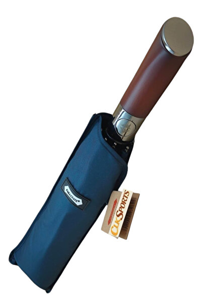 parachase Ahşap Saplı Tamotomatik Premium Şemsiye - Özel Kılıflı