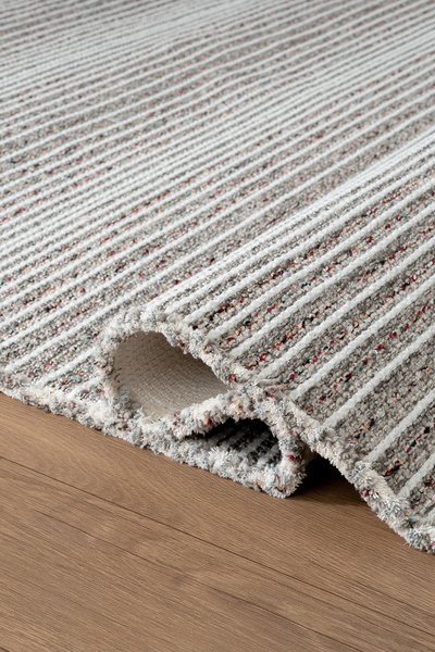 Karmen Halı Decor DC004R Renkli Doğal Kalın Kilim Kenar Saçaklı Üst Sınıf Kal...