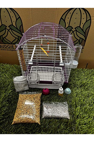 budgieshop Kafes Aksesuarlı Kafes Başlangıç Seti