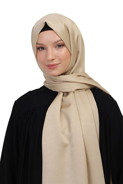 TRMODA Çift Taraflı Düz Jakar Şal – Parlak & Mat Dokulu, Özel Gün Şalı, Düz R...