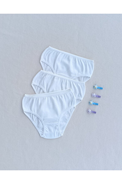 siyalife Ελαστικό εσώρουχο 3 τεμαχίων από λύκρα με απαλή υφή για κορίτσια