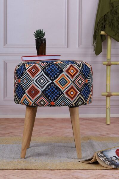 PufyHome Etna Efsane (4 AYAKLI) Özel Tasarım Gürgen Ayaklı Çokamaçlı Puf Koltuk