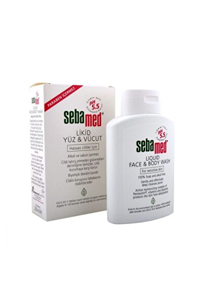 Sebamed Likit Yüz ve Vücut Temizleme 200 ml