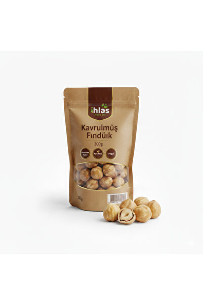 İhlas Kavrulmuş Fındık Yeni Mahsul -Taze ve doğal fındık 200 gr