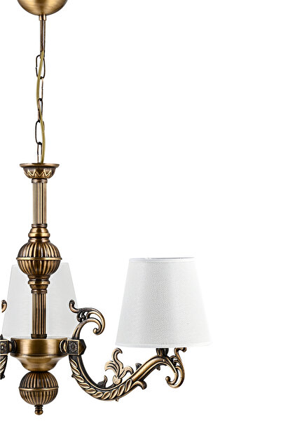 DEDE ÜÇ KOLLU SAVA ZAMAK AVİZE ESKİTME ŞAPKALI