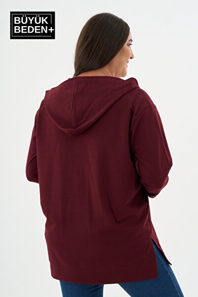 Superlife Γυναικεία ζακέτα με φερμουάρ και κουκούλα SPR26BTK955