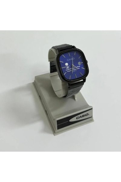 Casio Casio watch Saudi Arabia black with blue