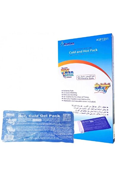 rite care Right Care ASP7201 Reusable Hot and Cold Gel Pack Medium Size 13*28 cm, Pain Relief Gel Pack