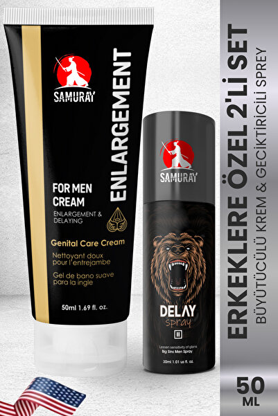 SAMURAY America'dan İthal Büyütücülü Krem+Dünyanın En İyileri Arasındaki Geci...