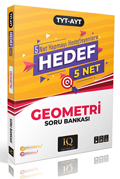 IQ YAYINLARI TYT GEOMETRİ HEDEF 5 NET SORU BANKASI