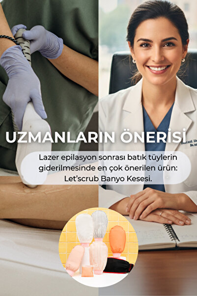 LET'SCRUB Üçgen Siyah Banyo Duş Kesesi Peeling Eldiveni %100 Floş Ipek Unisex Selülit Giderici