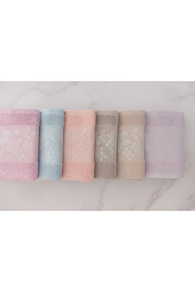 EMİLLİE SARMAŞIK 6 ШТУК ЕКОНОМІЧНИЙ РУШНИК ДЛЯ РУК (45X85CM)