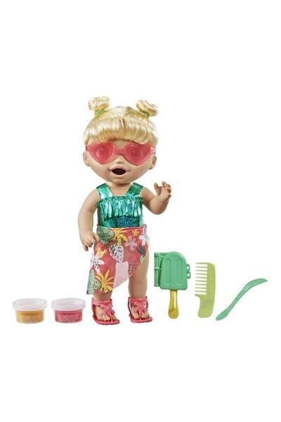 Hasbro Baby Alive Bebeğimle Yaz Eğlencesi Sarışın Orijinal Lisanslı