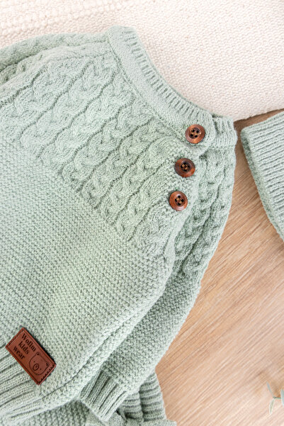 Babymod Baby Boy Beret Knitwear Winter Baby Suit Baby Suit with Hat