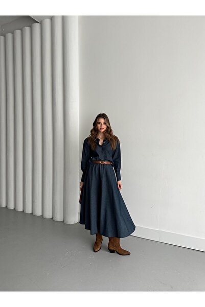 Laluvia Denim Skirt and Shirt Set - Kassel