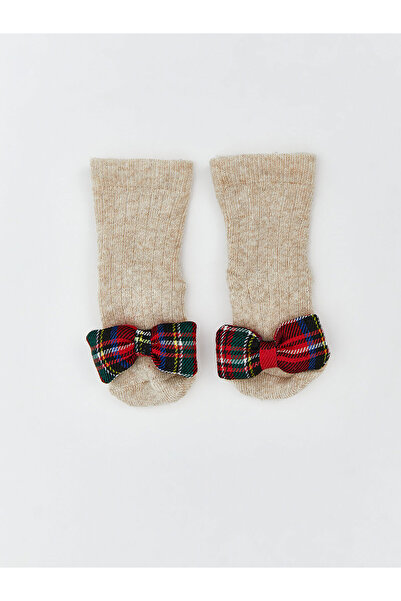 LC Waikiki Baby Girl Home Socks with Non-Slip Soles (W5)