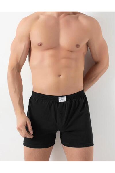 DONEX 6 komada muški Pamuk paket Jednobojno Pamučni džersej bokserice 2303