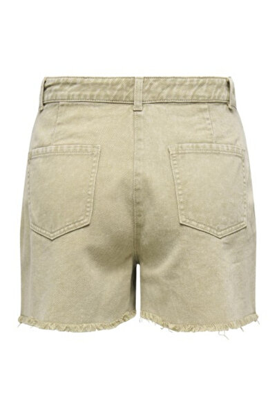 ONLY Only denim shorts, green