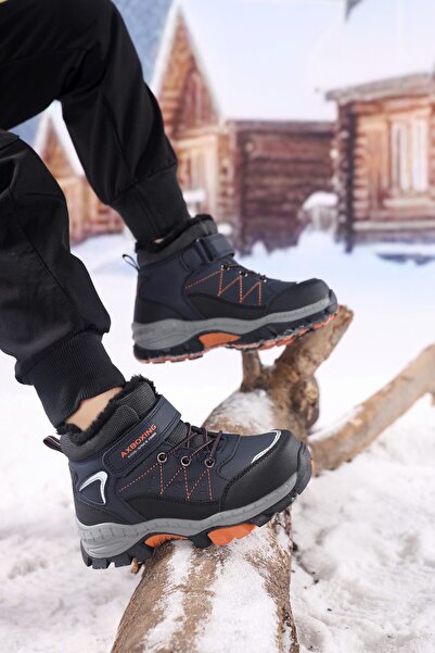 AX Boxing Bocanci imblaniti pentru Baieti,Piele Ecologica,SIret elastic si Ar...