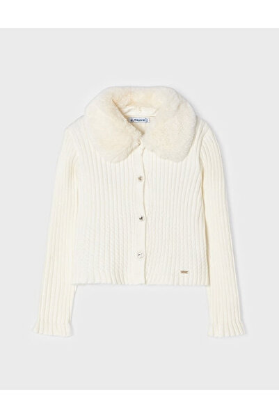 MAYORAL Mayoral button-down blouse, cream