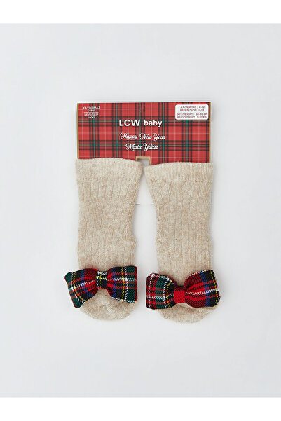 LC Waikiki Baby Girl Home Socks with Non-Slip Soles (W5)