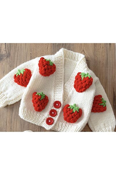 örgü Girl's Cardigan