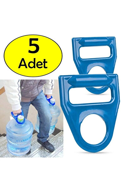 Kırılmaz Sert Plastik Damacana Taşıyıcı Kulp - Sağlam ve Damacana Taşıma Aparatı 5 Adet