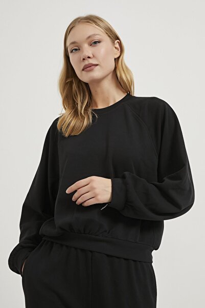 Arma Life Armalife 5435 Bis Collar Modal Textured Women's Sweatshirt