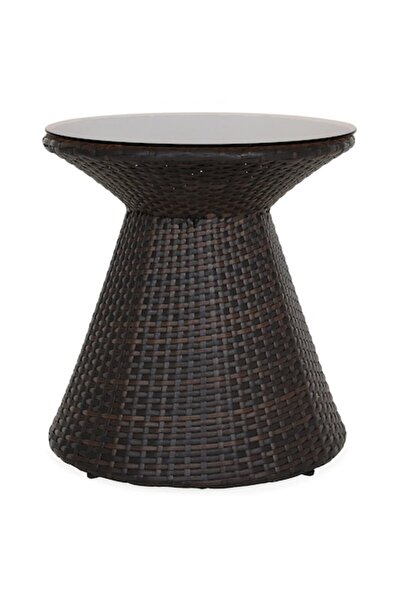 Maison Mex Garden/terrace chaise lounge table SALIMA L.50 l.50 H.53 brown