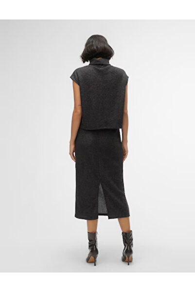 Vero Moda Vero Moda maxi skirt, grey