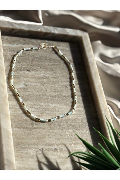 Le'sluette shadow of style Premium Colorful Tube Bead Necklace Handmade Summer Trend Jewelry