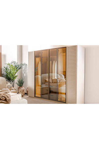 CaddeYıldız Tina Gardrop - 6 Kapılı