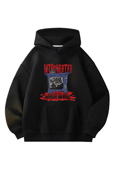 Touz Moda سلسلة الهالوين ذات القلنسوة ذات الحجم الكبير